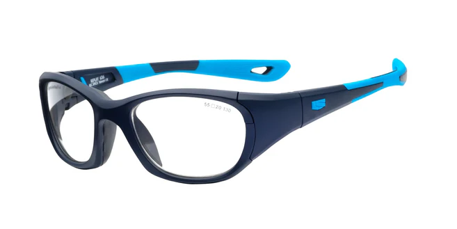 Matte Navy/Cyan