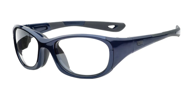 Shiny Navy/Grey