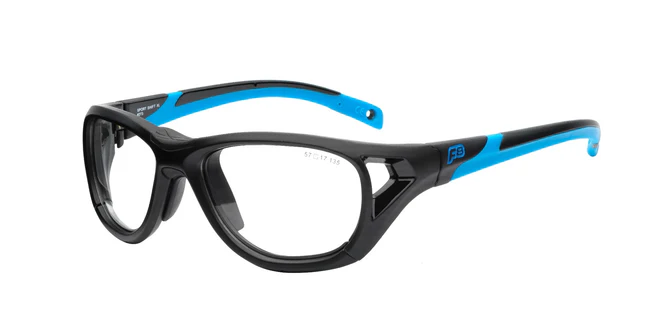 Matte Black/Cyan