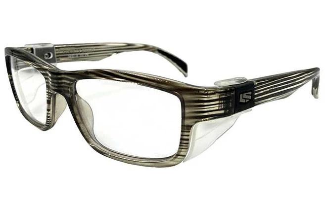 Crystal Grey/Black Stripe