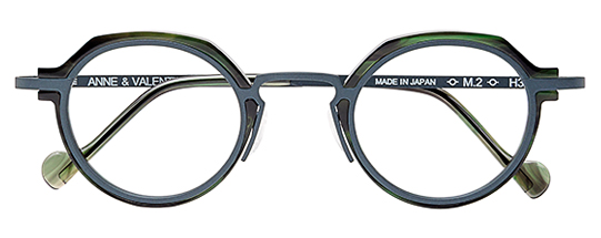 Metallic Grey/ Green Tort
