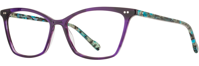 Plum / Teal Multi