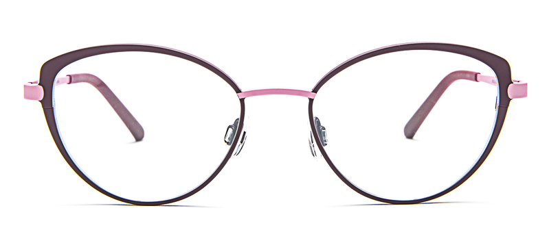 LEATHER/ PASTEL PURPLE