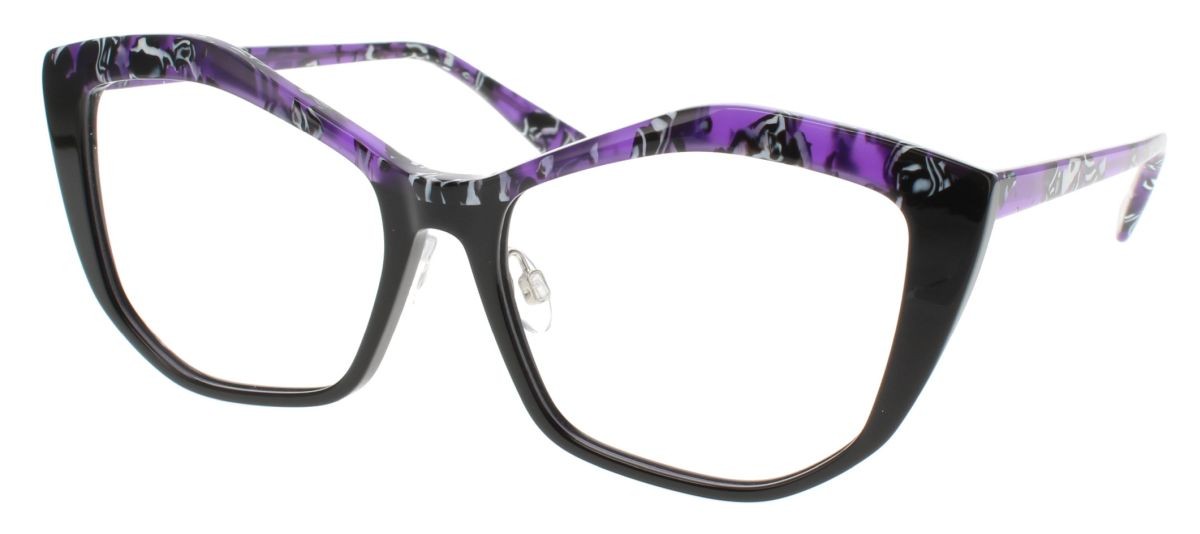 Purple Multi Black