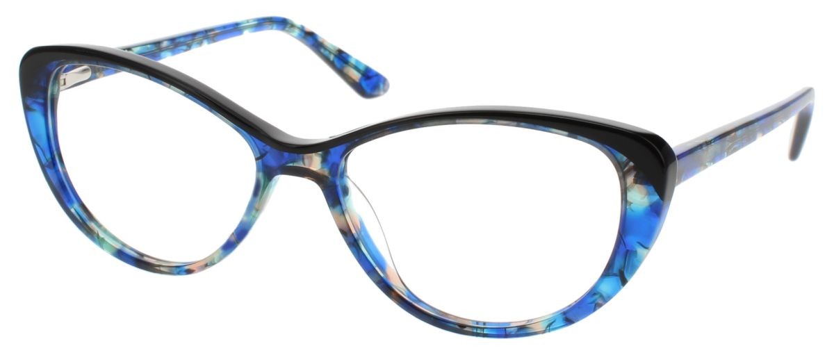 Black/Blue Multi