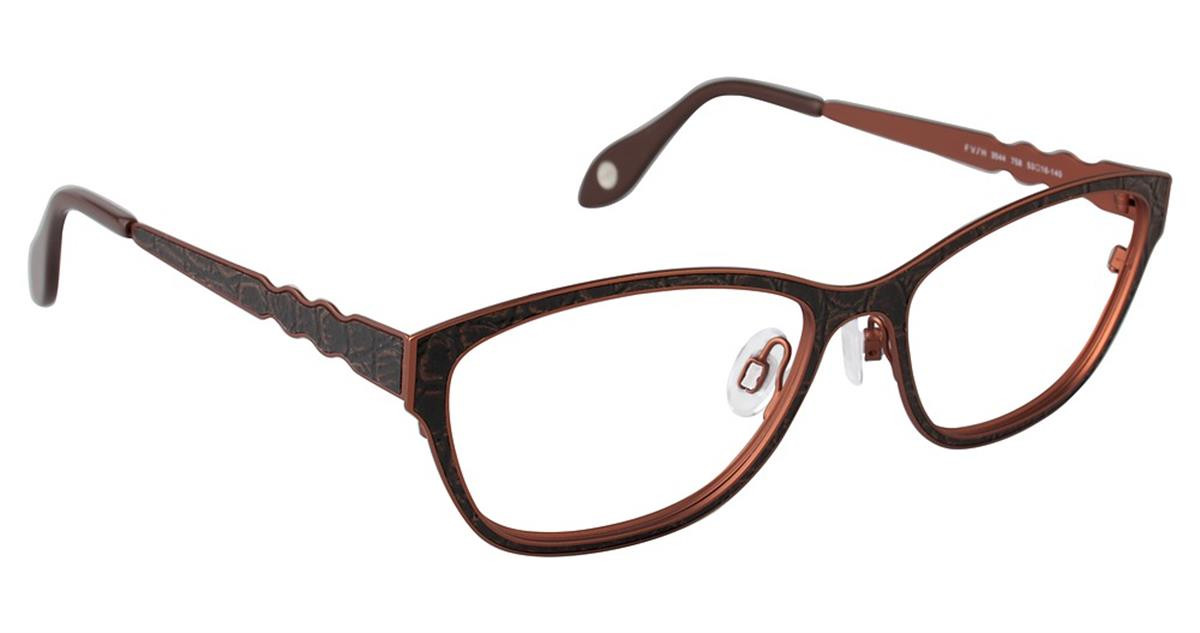 BROWN WITH ORANGE