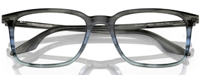 RX5421 / STRIPED GRAY GRADIENT BL