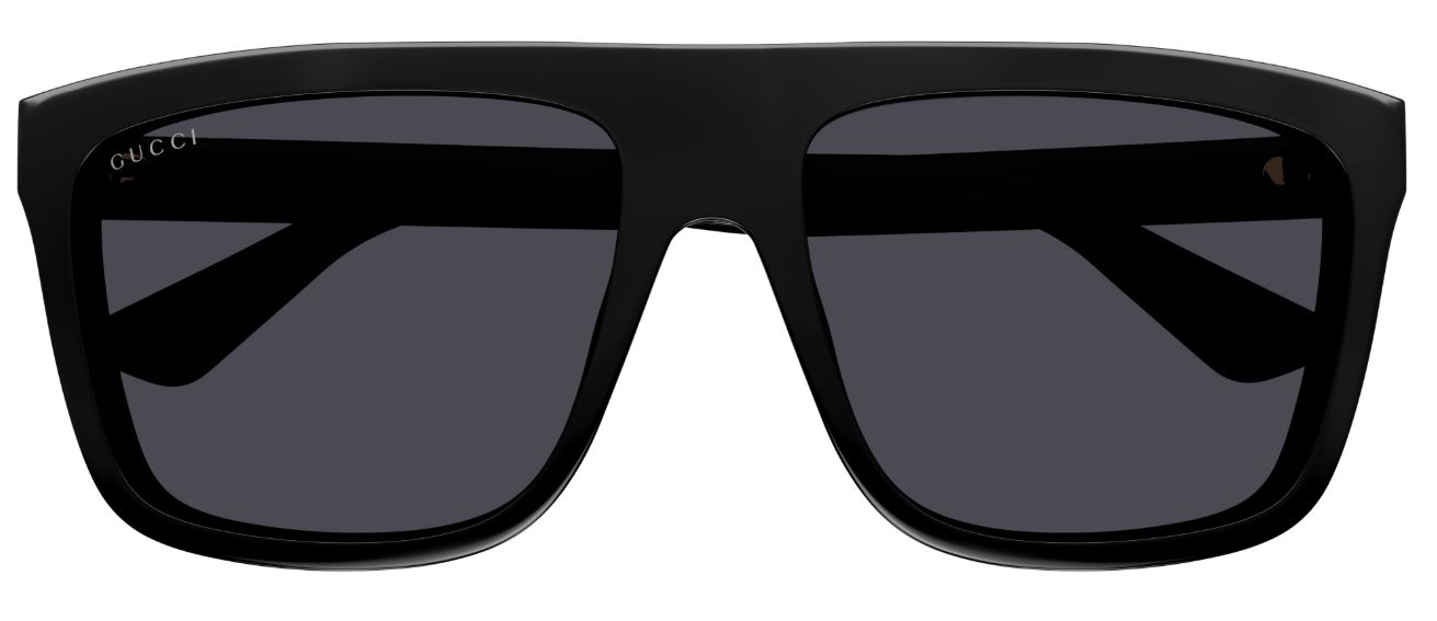 GG0748S / BLACK-BLACK-GREY / CR 39
