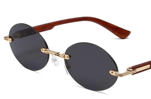 Brown/Gold - Black