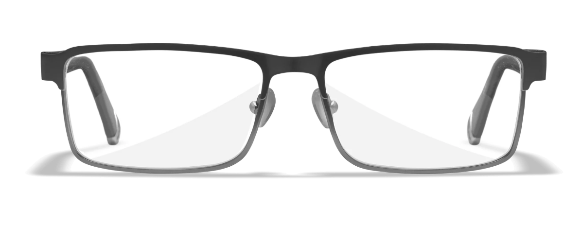 AXIS / AXIS MATTE SILVER / GLOSS BLACK FRAME