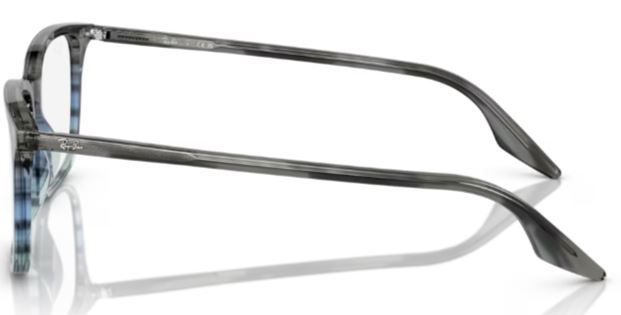 RX5421 / STRIPED GRAY GRADIENT BL