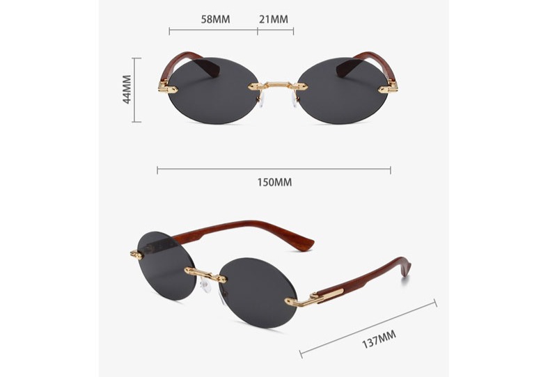 QC-0660 / Brown/Gold - Black