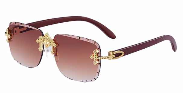 Brown, Gold - Brown lenses