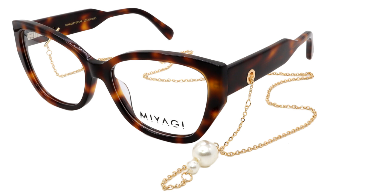 2731 Celine / Havanna / Gold Chain