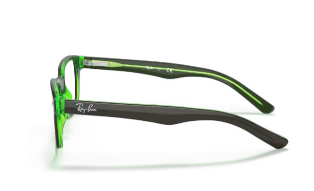 RY1555 / BROWN ON GREEN FLUO