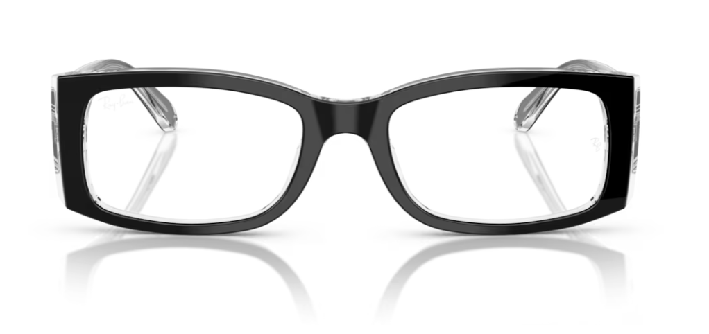 RX5434 MIRIAM / BLACK ON TRANSPARENT