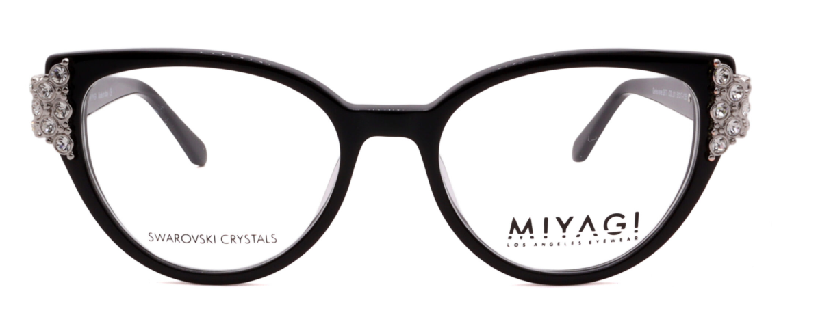 GENEVIEVE 2677 / BLACK SILVER CRYSTAL