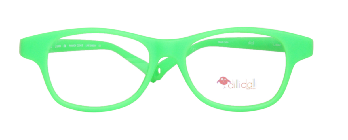 Rainbow Cookie / Lime Green