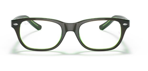 RY1555 / BROWN ON GREEN FLUO