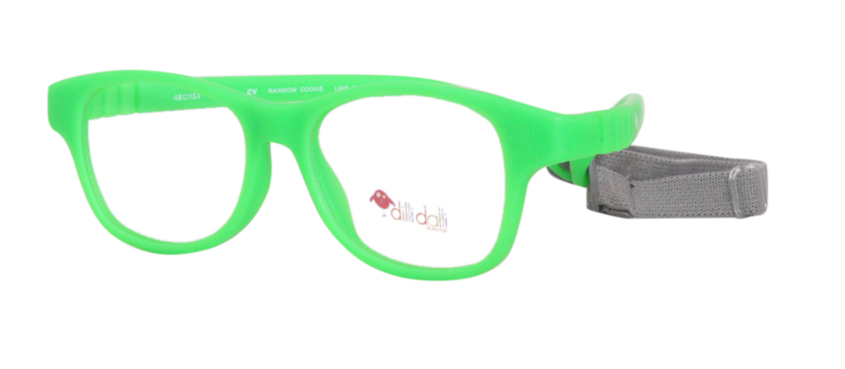 Rainbow Cookie / Lime Green