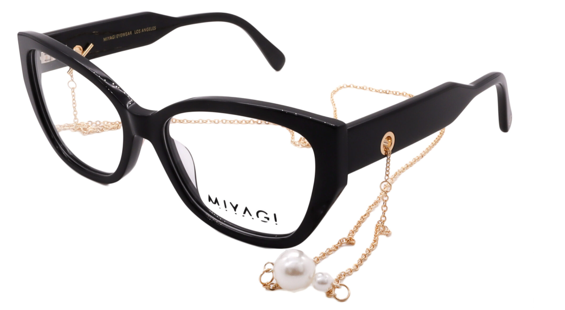 2731 Celine / Black / Gold Chain