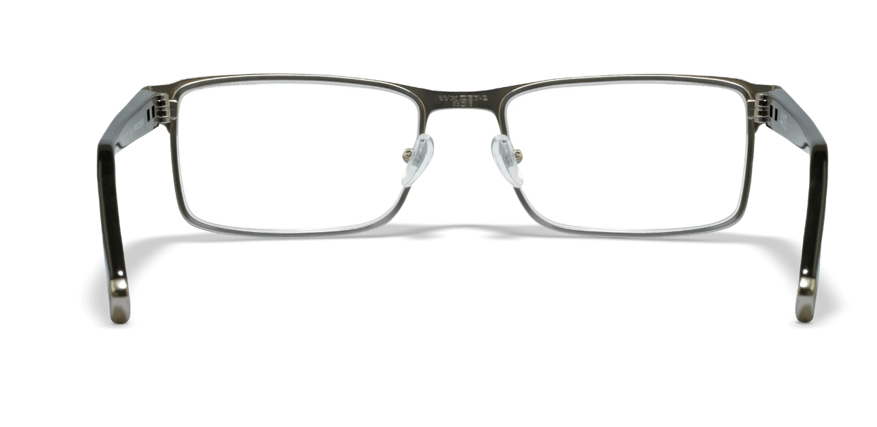 AXIS / AXIS MATTE SILVER / GLOSS BLACK FRAME