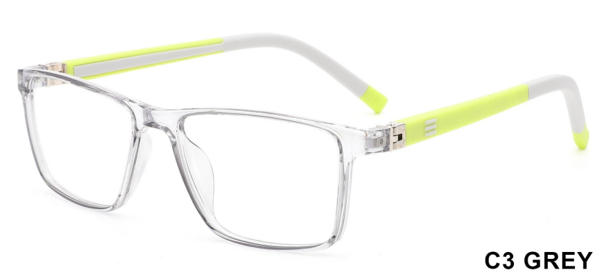 CLEAR GREEN/GRAY