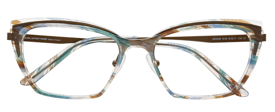 Blue brown stripe