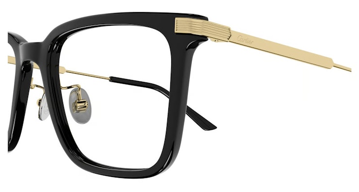 CT0384O / Black Gold Transparent
