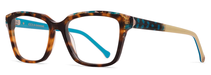 2 BRN TORT BLUE