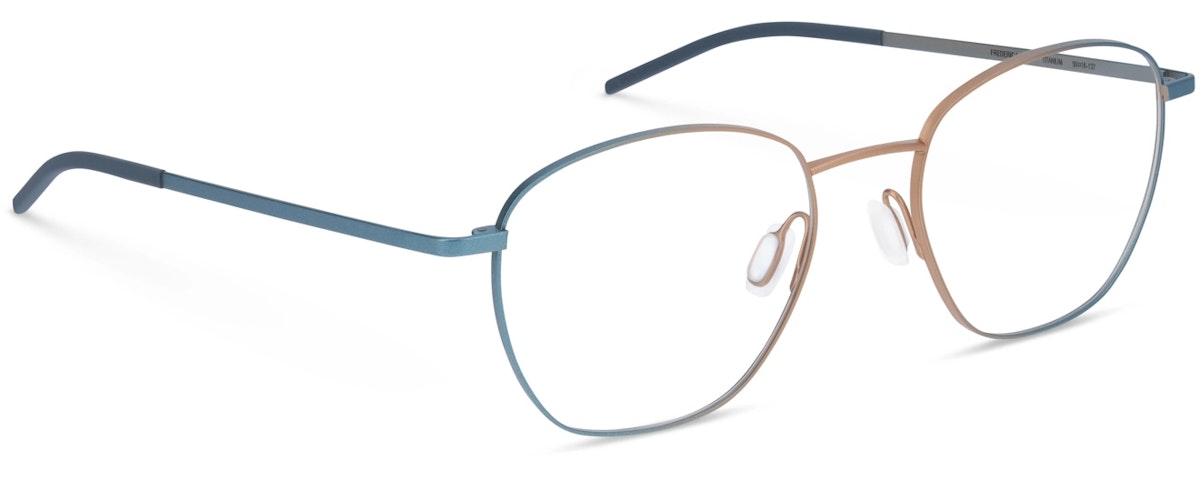 1477 Mat Rose Gold & Mat Cameo Blue
