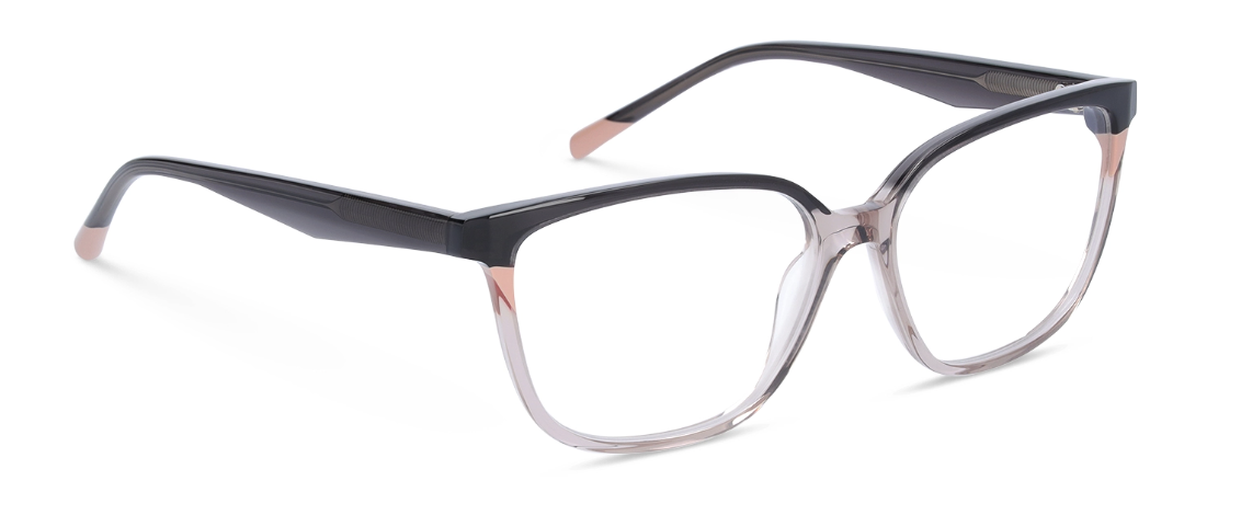 Almost Black + Old Rose + Clear Smoke