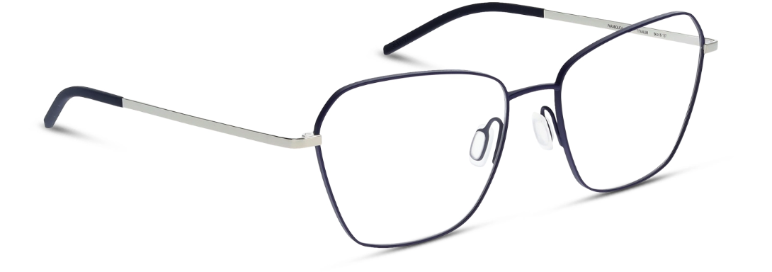 Mat Sapphire Blue + Shiny Silver