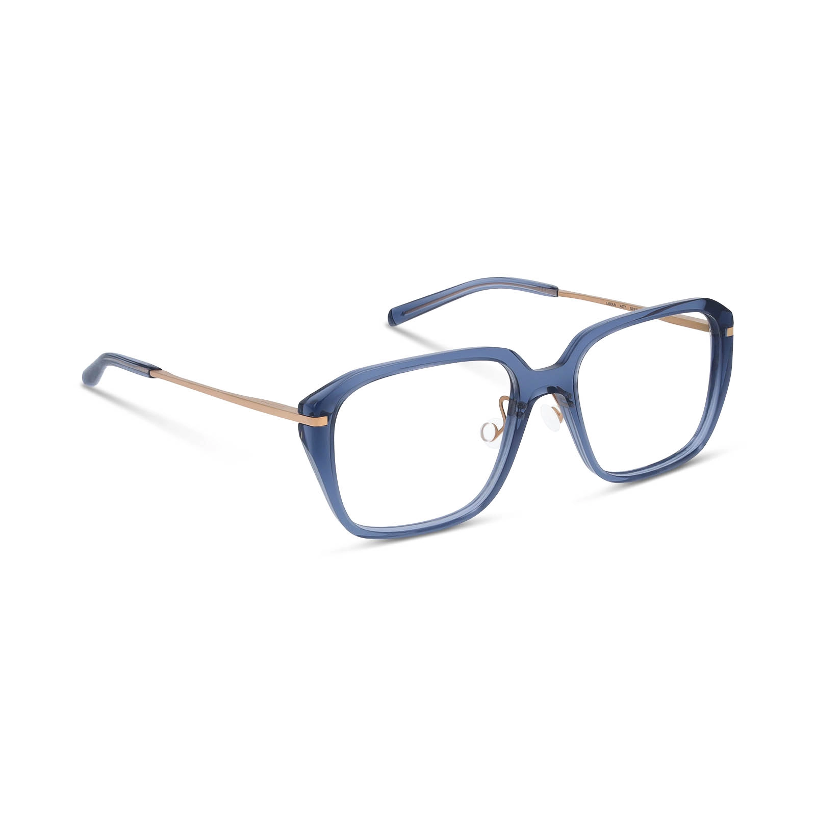 Satin Clear Blue / Mat Rose Gold