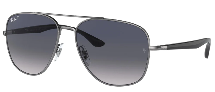 Black WITH Blue Lenses