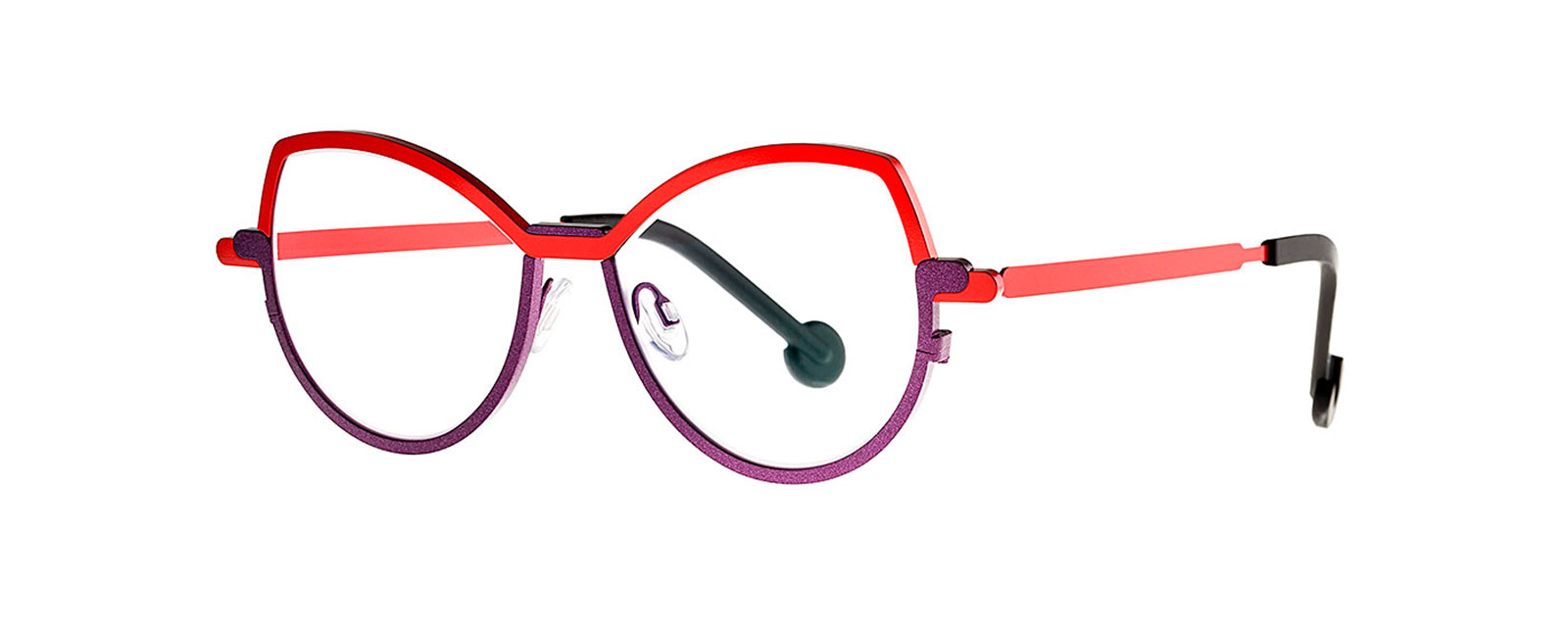 Hot Red Metal Purple