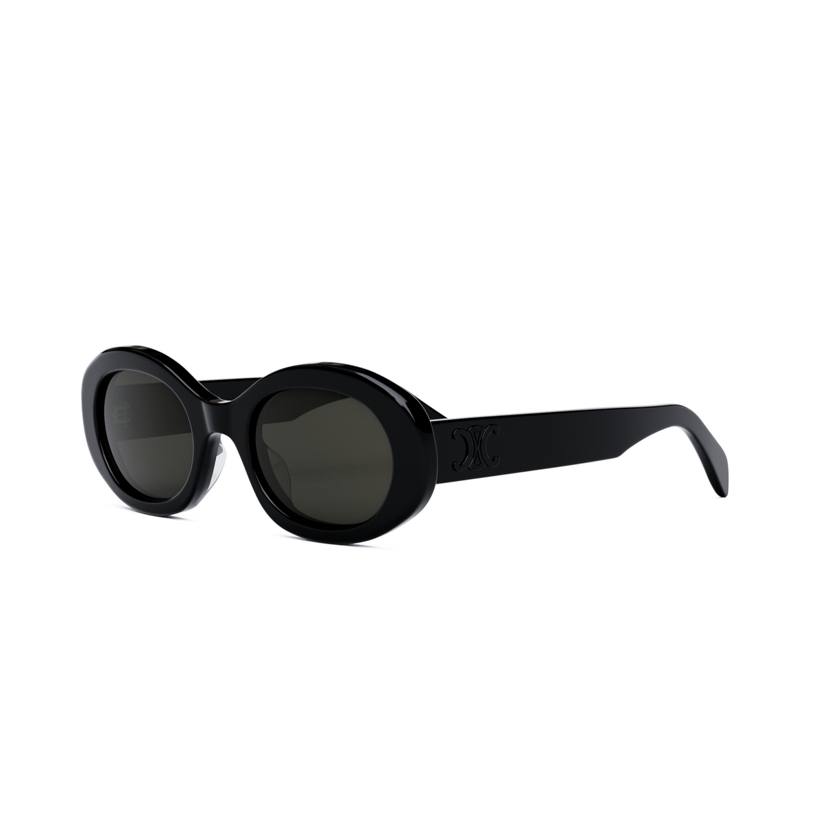 5205A Shiny Black / Lenses  Dark Smoke  Organic 