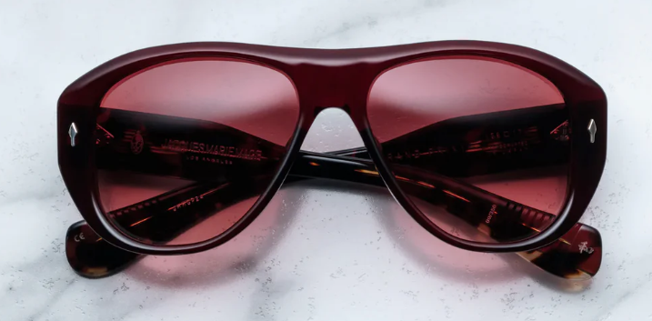 JMMGP-24 BURGUNDY STERLING SILVER