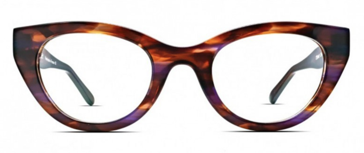 594 PURPLE & BROWN PATTERN