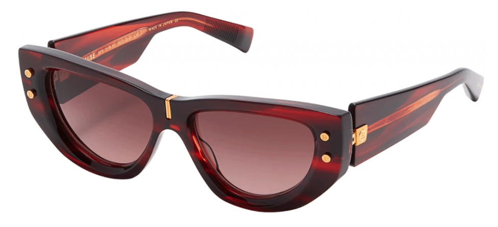 BPS-151B-55 RED SWIRL & YELLOW GOLD