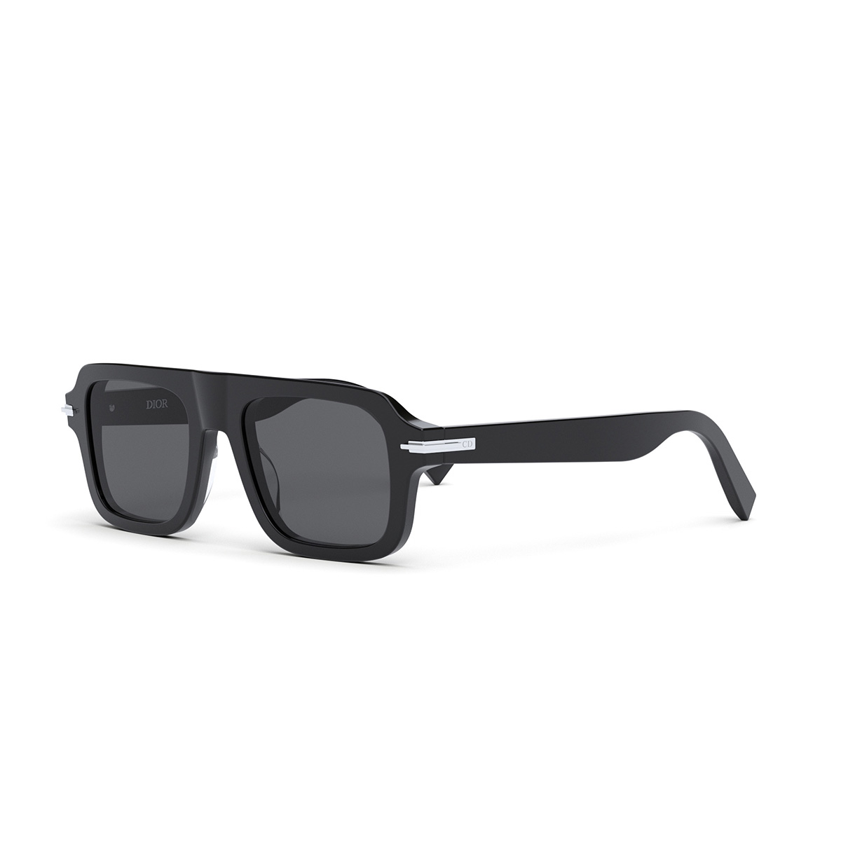 10A052  Shiny Black/Lenses  Clear  Organic