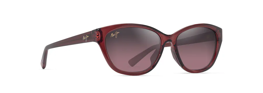 SHINY TRANSPARENT BURGUNDY