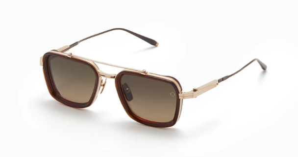 AKS-507C-51 WHITE GOLD/DARK BROWN C
