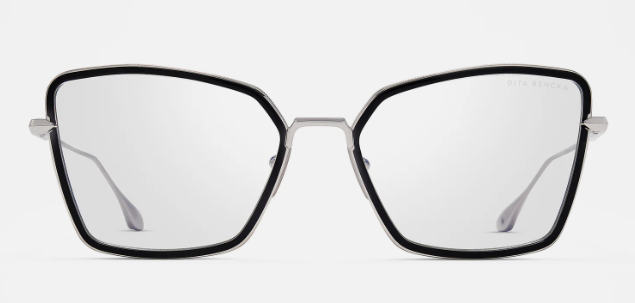 DTX196-A-03 SILVER-BLACK W/ CLEAR