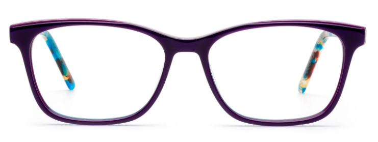 PURPLE WITH GREEN SOCKS