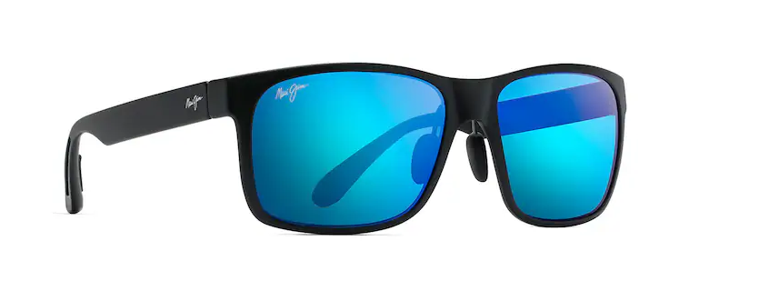 Matte Black w/ Blue Hawaii Lens