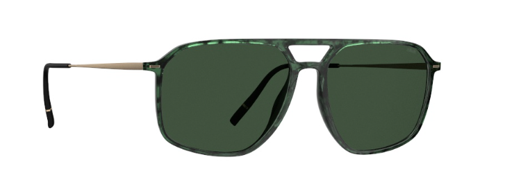 Green Marbled / Gold
