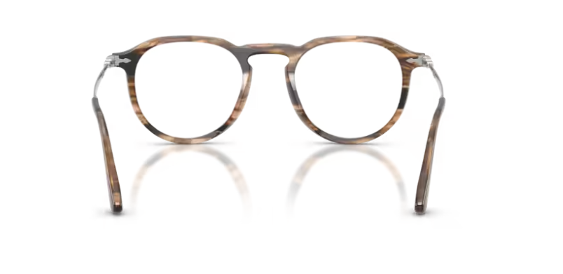 PO3387V PIER / STRIPED BLACK AND GREISH
