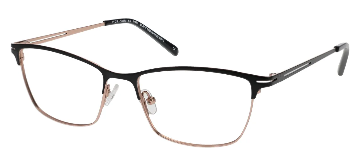 BLACK MATTE/ROSE GOLD