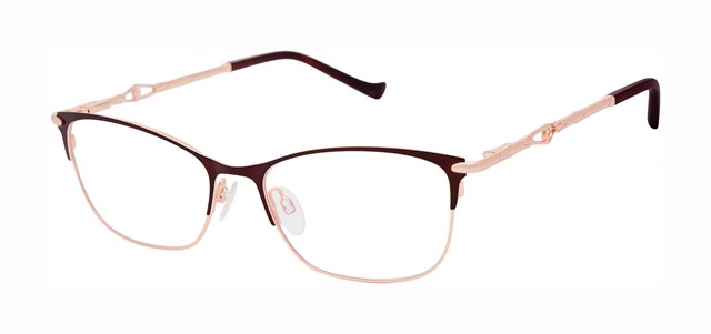 Burgundy/Rose Gold